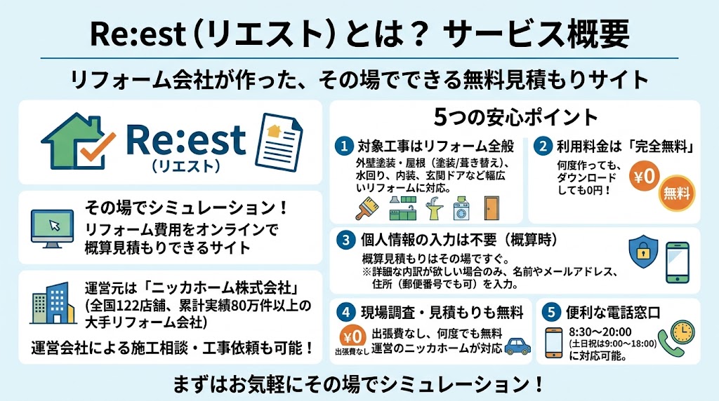 Re:est(リエスト)とは?サービスの概要